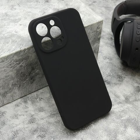 Zastitna maska (futrola) VELVET TOUCH - iPhone 13 Pro (6.1) crna (MS).
