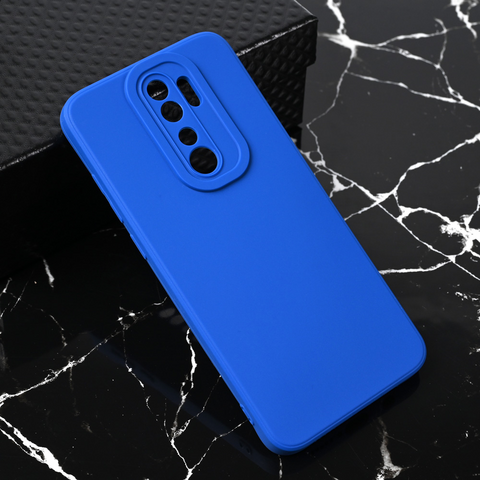 Zastitna maska (futrola) Teracell Giulietta - Xiaomi Redmi Note 8 Pro mat plava.