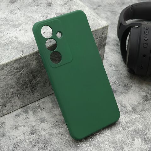 Zastitna maska (futrola) VELVET TOUCH - Samsung S931 Galaxy S25 5G tamno zelena (MS).