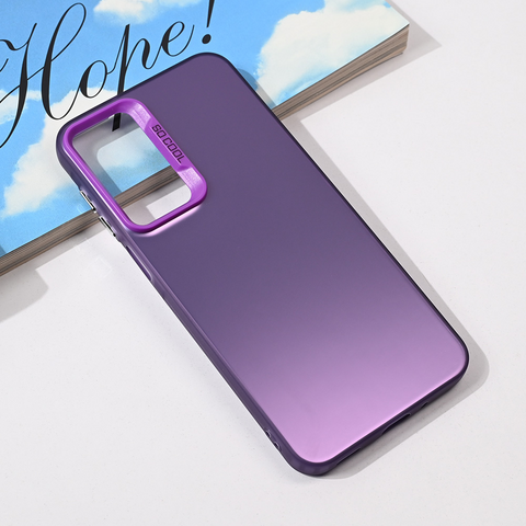 Zastitna maska (futrola) providna - Samsung A165F Galaxy A16 ljubicasta.