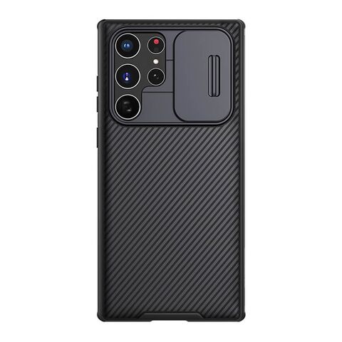 Zastitna maska (futrola) Nillkin Cam Shield Pro - Samsung Galaxy S22 Ultra 5G crna (MS).