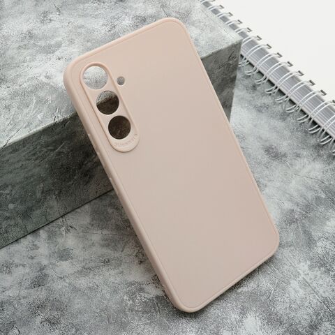 Zastitna silikonska maska (futrola) Pro Camera - Samsung A546B Galaxy A54 5G svetlo roze (MS).