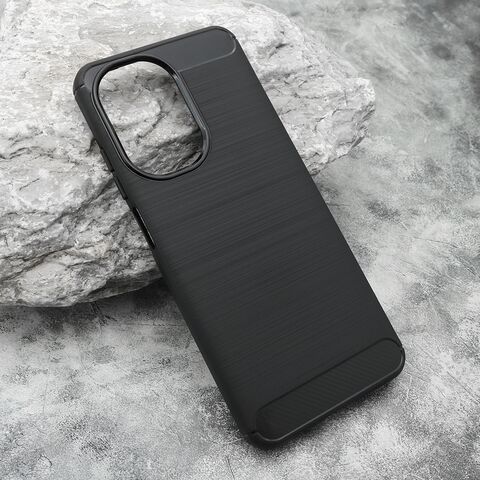 Zastitna silikonska maska (futrola) BRUSHED - Xiaomi Redmi A5 4G crna (MS).