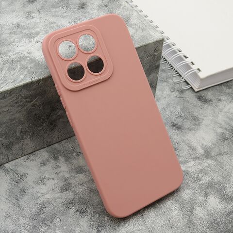 Zastitna silikonska maska (futrola) Pro Camera - Huawei Honor X8c roze (MS).