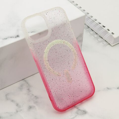 Zastitna maska (futrola) Starlight MagSafe - iPhone 15 roze (MS).