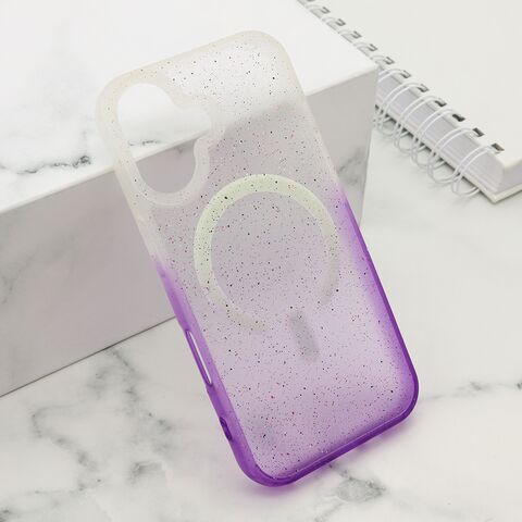 Zastitna maska (futrola) Starlight MagSafe - iPhone 16 (6.1) ljubicasta (MS).