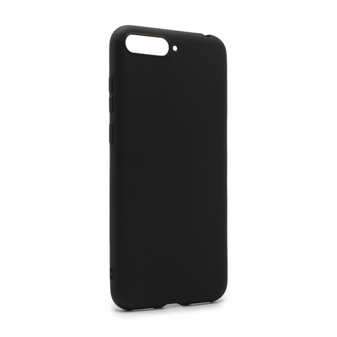 Zastitna maska (futrola) Teracell Skin - Huawei Y6 2018 mat crna.