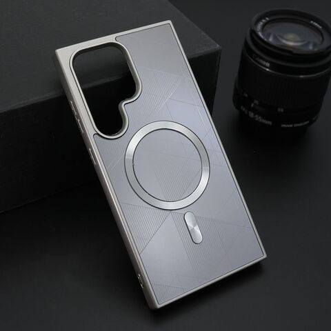 Zastitna maska (futrola) ZEN SHIELD MagSafe - Samsung S928 Galaxy S24 Ultra 5G crna (MS).