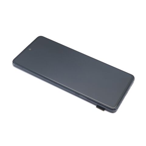 LCD displej (ekran) - Samsung A516 Galaxy A51 5G + Touch screen + okvir crni Full ORG EU (MS).