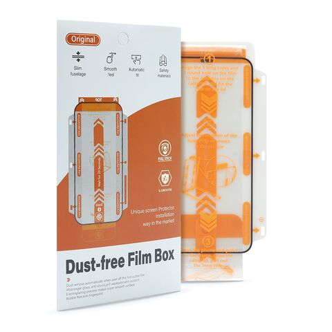 Staklena folija (zastitno kaljeno staklo) za ekran 2.5D dust free - iPhone 13/13 Pro/14/16e (6.1) (MS).