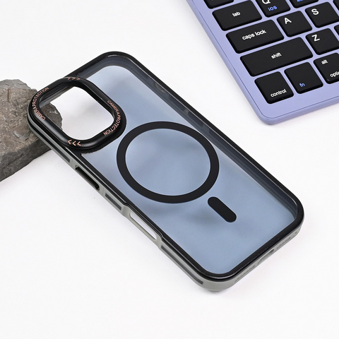 Zastitna maska (futrola) Magsafe Trendy - iPhone 16 6.1 crna.