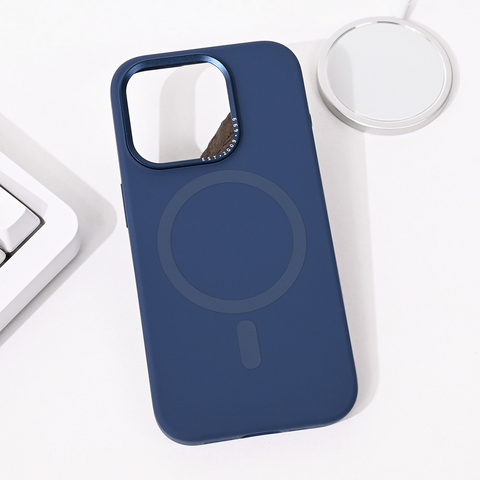 Zastitna maska (futrola) Magsafe Pure Plus - iPhone 14 Pro plava.