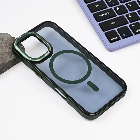 Zastitna maska (futrola) Magsafe Trendy - iPhone 16 6.1 zelena.