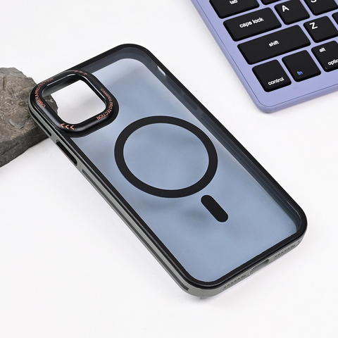 Zastitna maska (futrola) Magsafe Trendy - iPhone 11 6.1 crna.