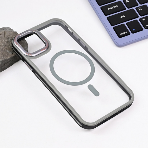 Zastitna maska (futrola) Magsafe Trendy - iPhone 11 6.1 siva.