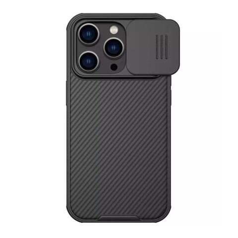 Zastitna maska (futrola) Nillkin Cam Shield Pro Magnetic - iPhone 14 Pro Max 6.7 crna (MS).