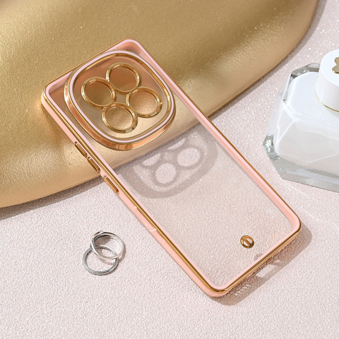 Zastitna maska (futrola) Space TPU - Xiaomi Redmi Note 14 Pro Plus 5G roze.