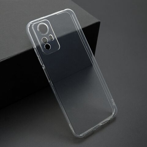 Zastitna ultra tanka (skin) maska / futrola PROTECT - Xiaomi Redmi Note 12 4G providna (bela) (MS).