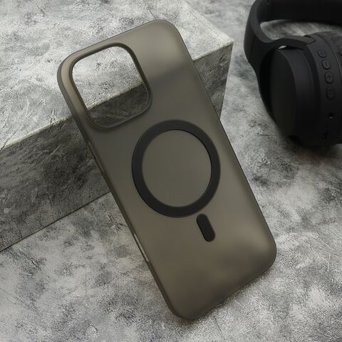 Zastitna maska (futrola) CLOUD MagSafe - iPhone 16 Pro Max (6.9) crna (MS).
