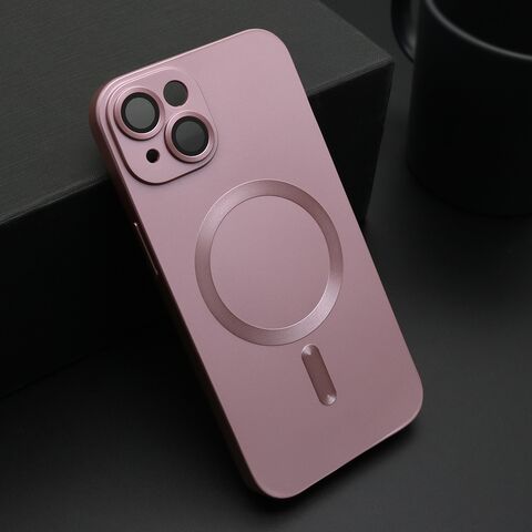 Zastitna maska (futrola) ELEGANT MAGSAFE - iPhone 14 (6.1) roze (MS).