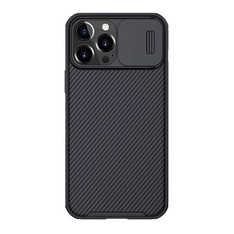 Zastitna maska (futrola) Nillkin Cam Shield Pro - iPhone 14 Pro Max crna (MS).