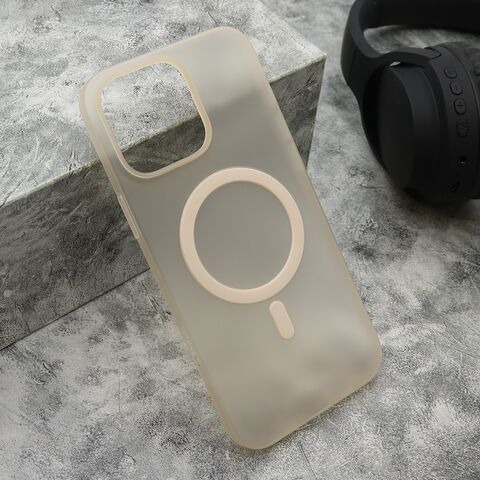 Zastitna maska (futrola) CLOUD MagSafe - iPhone 16 Pro Max (6.9) zlatna (MS).