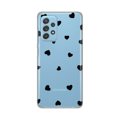 Zastitna ultra tanka (skin) maska / futrola PRINT - Samsung A536 Galaxy A53 5G Hearts.
