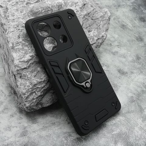 Zastitna maska (futrola) Square ring - Xiaomi Redmi Note 13 5G crna (MS).