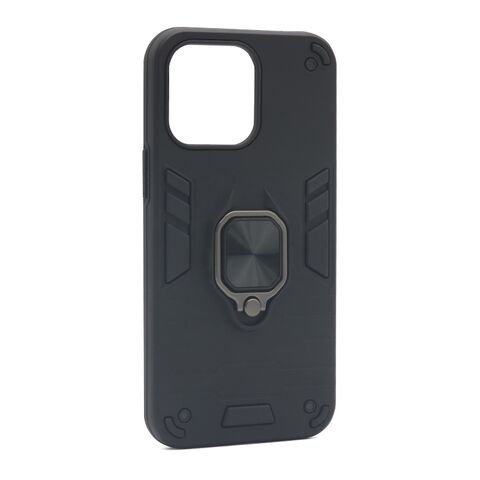Zastitna maska (futrola) Square ring - iPhone 14 Pro Max crna (MS).