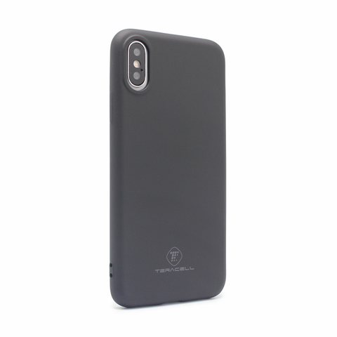 Zastitna maska (futrola) Teracell Giulietta - iPhone X/XS mat crna.