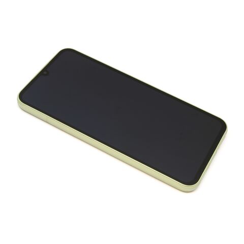 LCD displej (ekran) - Samsung Galaxy A34 5G + Touch screen + okvir full ORG light green (GH82-31200C/31201C) (MS).