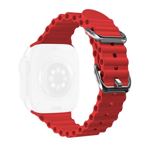 Narukvica - iPhone Apple watch Ultra/Ultra 2 42/44/45/49mm crvena (MS).