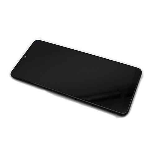 LCD displej (ekran) - Samsung A315 Galaxy A31 + Touch screen + okvir crni OLED (small size) (MS).