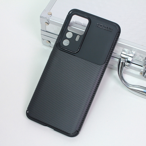 Zastitna maska (futrola) Defender Carbon - Xiaomi 12T/12T Pro crna.