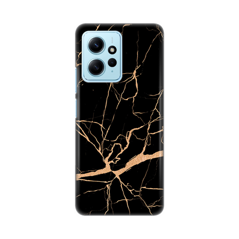 Zastitna silikonska maska (futrola) PRINT - Xiaomi Redmi Note 12 4G (EU) All crni.
