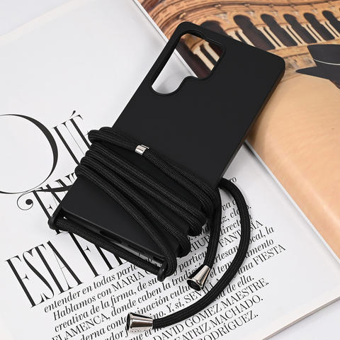 Zastitna maska (futrola) Crossbody - Samsung S938 Galaxy S25 Ultra crna.