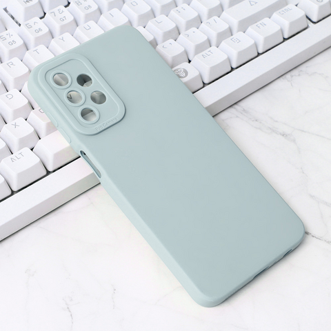 Zastitna maska (futrola) Silikon Pro Camera - Samsung A235 Galaxy A23 svetlo plava.
