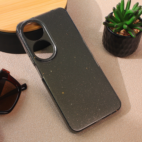 Zastitna maska (futrola) Sparkle Dust - Huawei Honor X7b srebrna.