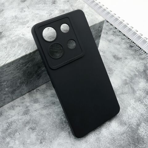 Zastitna silikonska maska (futrola) Pro Camera - Infinix Note 30 4G VIP crna (MS).