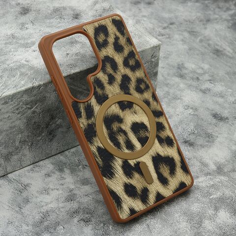 Zastitna maska (futrola) ROAR STYLE MagSafe - Samsung S938 Galaxy S25 Ultra 5G zlatna (MS).