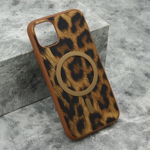 Zastitna maska (futrola) ROAR STYLE MagSafe - iPhone 11 (6.1) braon (MS).