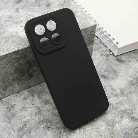 Zastitna silikonska maska (futrola) Pro Camera - Huawei Honor X8c crna (MS).