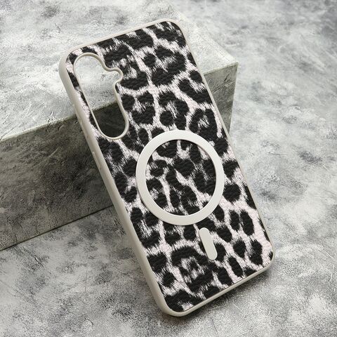 Zastitna maska (futrola) ROAR STYLE MagSafe - Samsung A556 Galaxy A55 5G bela (MS).