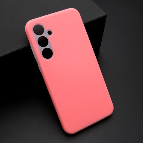 Zastitna maska (futrola) PASTEL COLOR - Samsung A356B Galaxy A35 5G pink (MS).