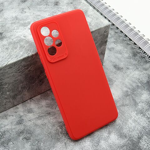 Zastitna maska (futrola) Soft 3D camera - Samsung A525 Galaxy A52 4G/A526 Galaxy A52 5G/A528B Galaxy A52s 5G crvena (MS).