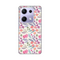 Zastitna silikonska maska (futrola) PRINT - Xiaomi Redmi Note 14S Watercolor Flowers.