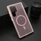 Zastitna maska (futrola) CRYSTAL MagSafe - Samsung S928 Galaxy S24 Ultra 5G roze (MS).
