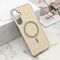 Futrole GLAM GLOW MagSafe - Samsung A166 Galaxy A16 5G siva (MS).