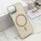 Futrole GLAM GLOW MagSafe - iPhone 13 (6.1) siva (MS).