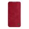 Zastitna maska (futrola) Nillkin Qin Pro - iPhone 15 crvena (MS).